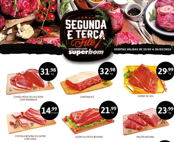 Ofertas supermercado superbom