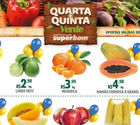 Ofertas supermercado superbom