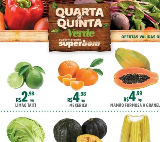 Ofertas supermercado superbom