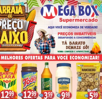 Ofertas supermercado mega box são sebastião df