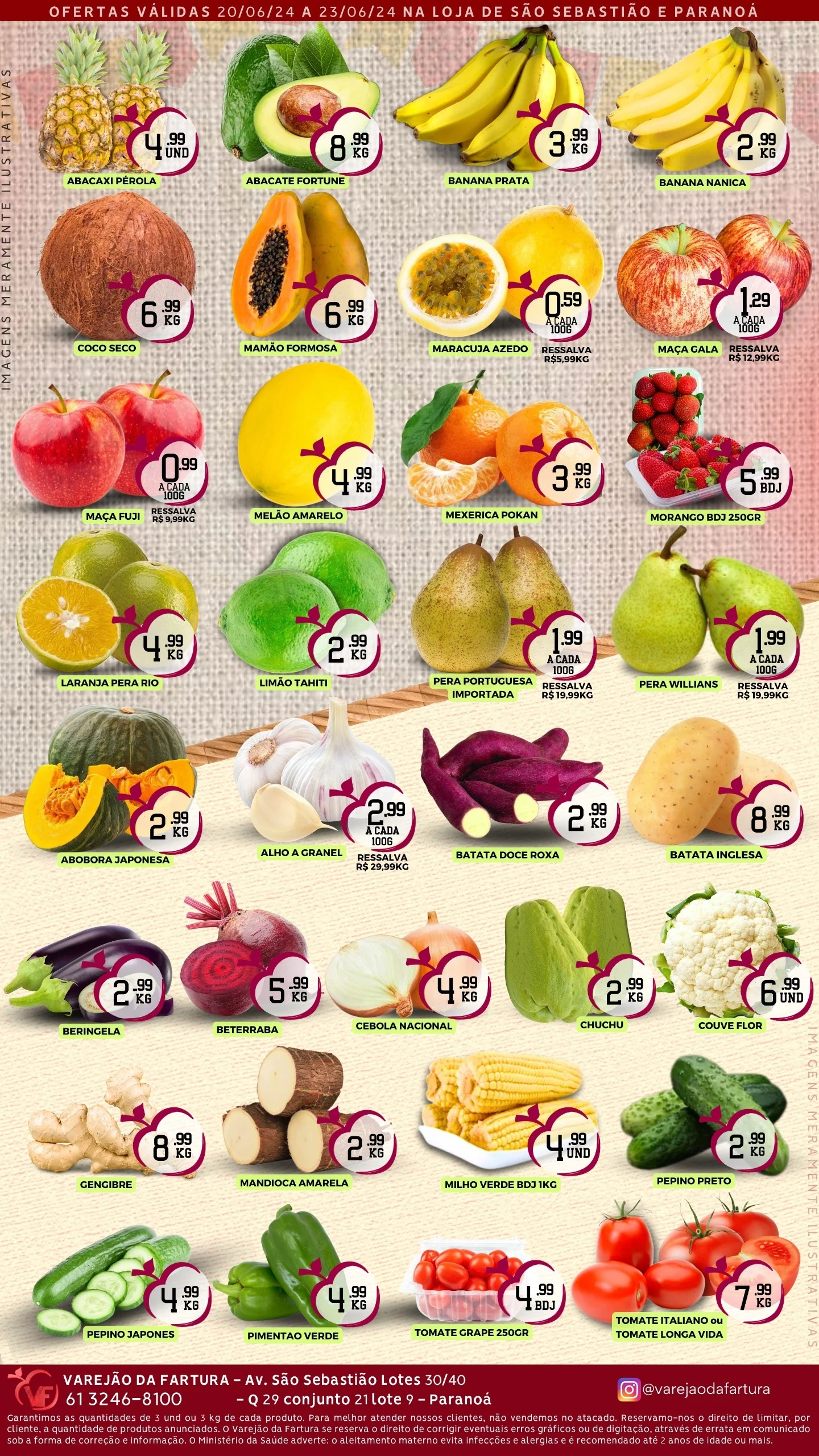 Ofertas Varejão da Fartura