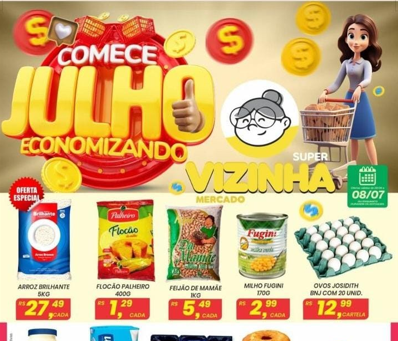 Ofertas mercado super vizinha são sebastião df