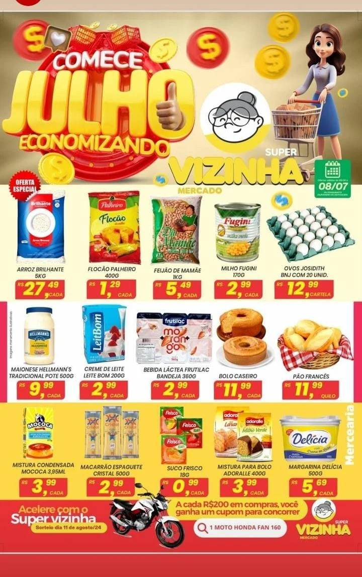 Ofertas mercado super vizinha são sebastião df