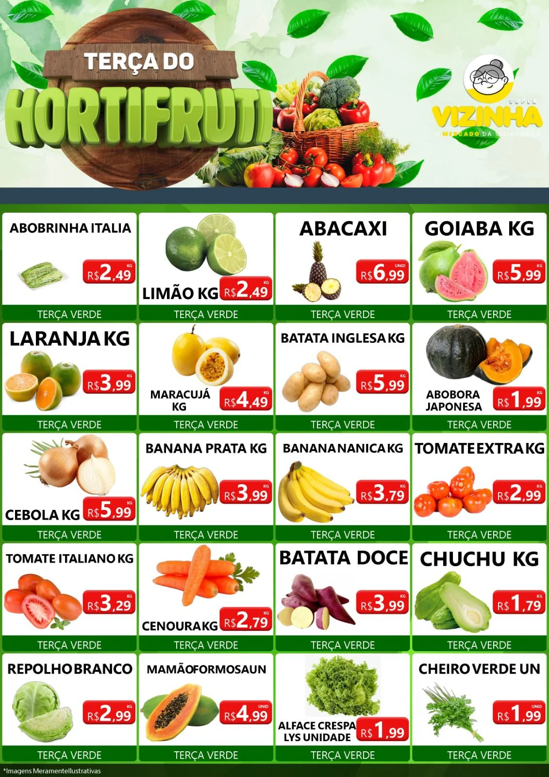 Ofertas mercado super vizinha são sebastião df