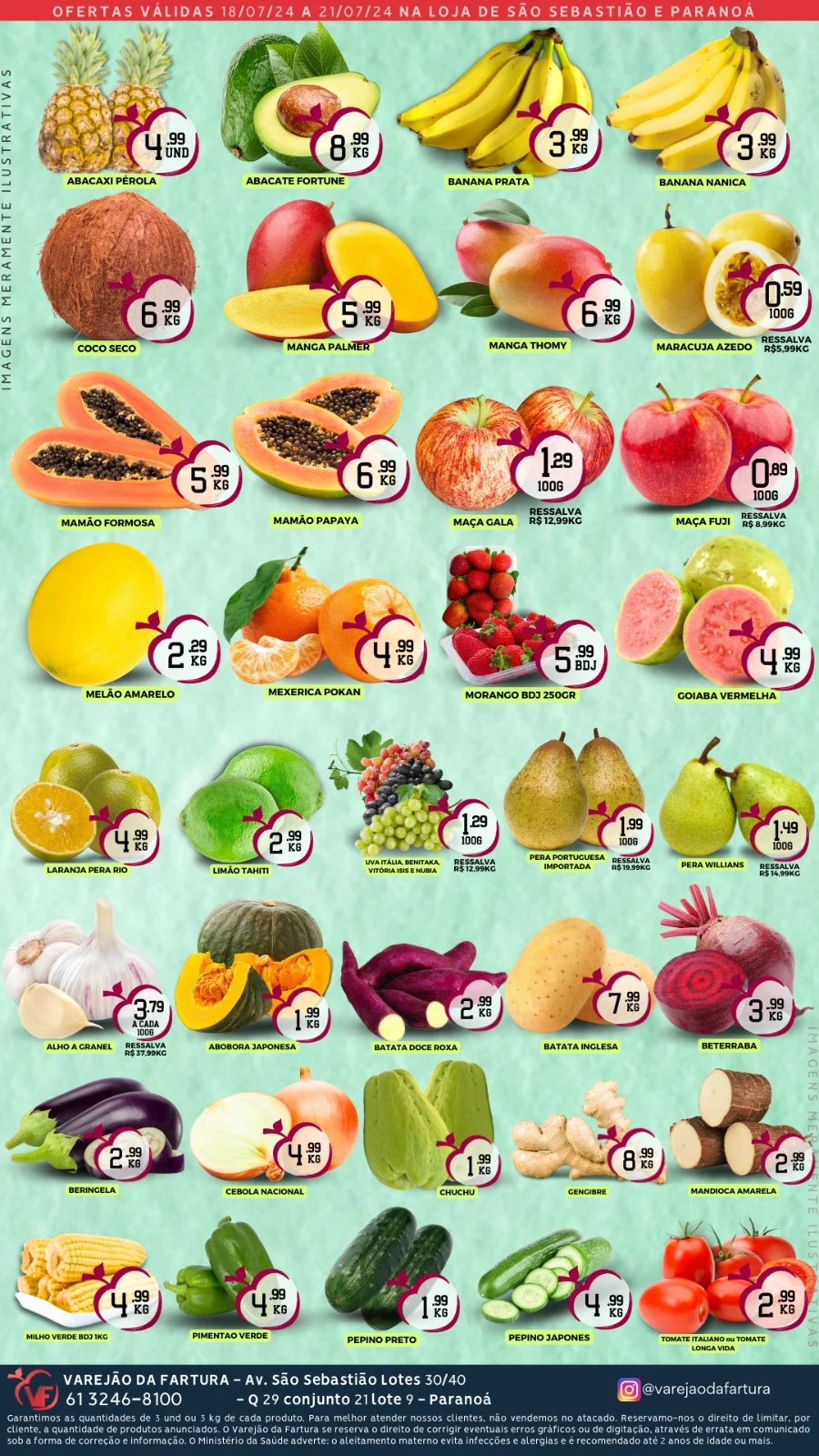 Ofertas Varejão da Fartura