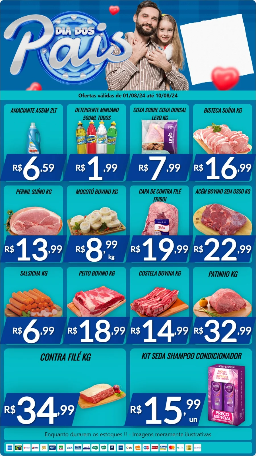 panfleto de ofertas do supermercado do bosque são sebastião df