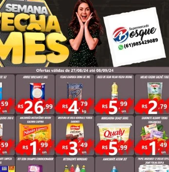 panfleto de ofertas do supermercado do bosque são sebastião df