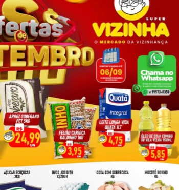 Ofertas mercado super vizinha são sebastião df