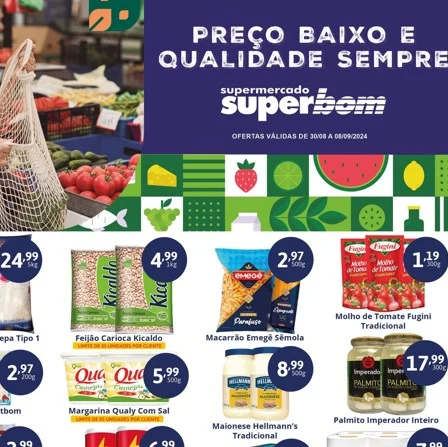 Ofertas supermercado superbom