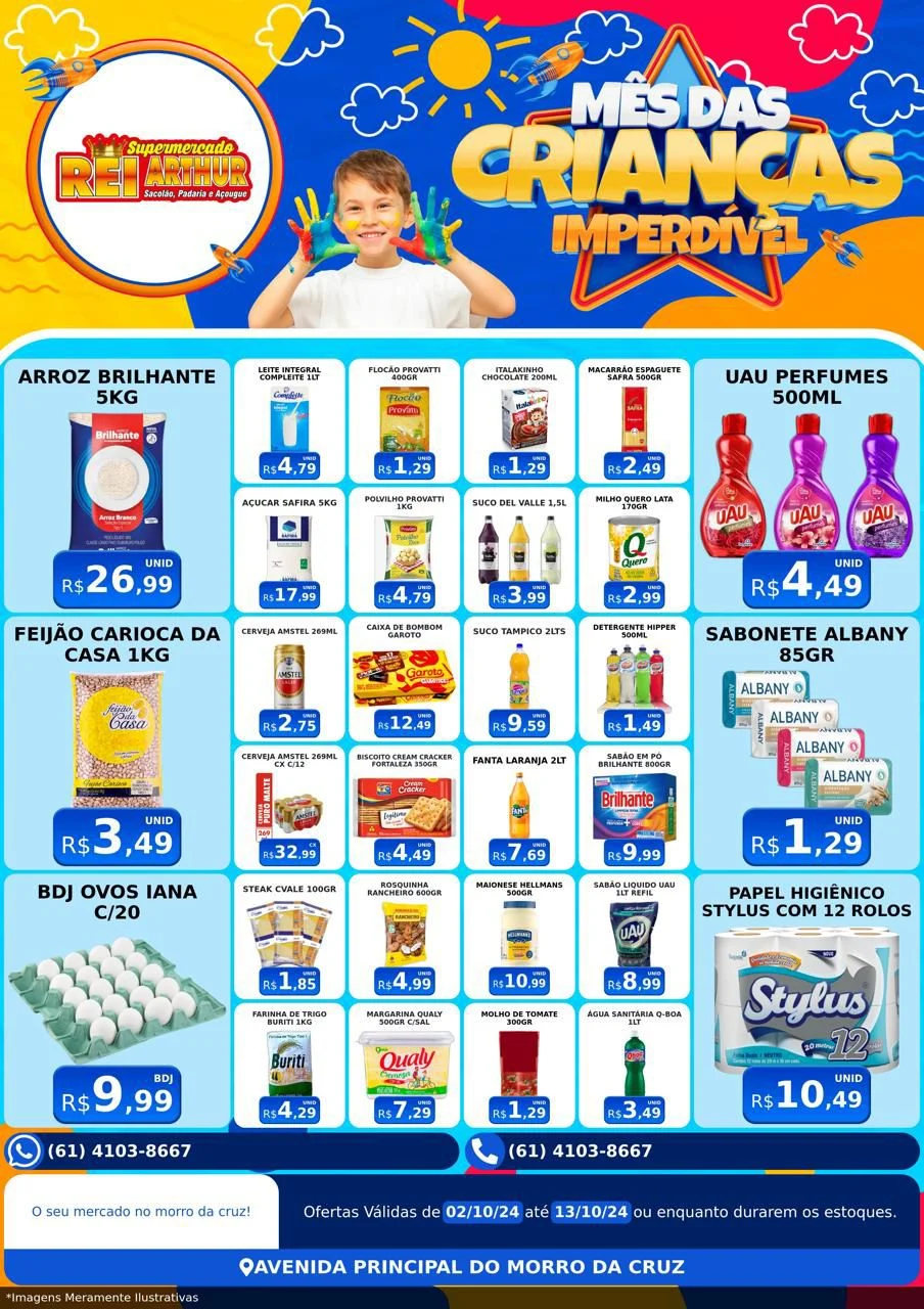 Ofertas Supermercado Rei Arthur