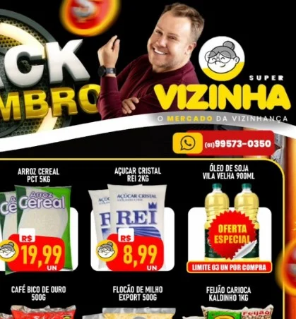 Ofertas mercado super vizinha são sebastião df