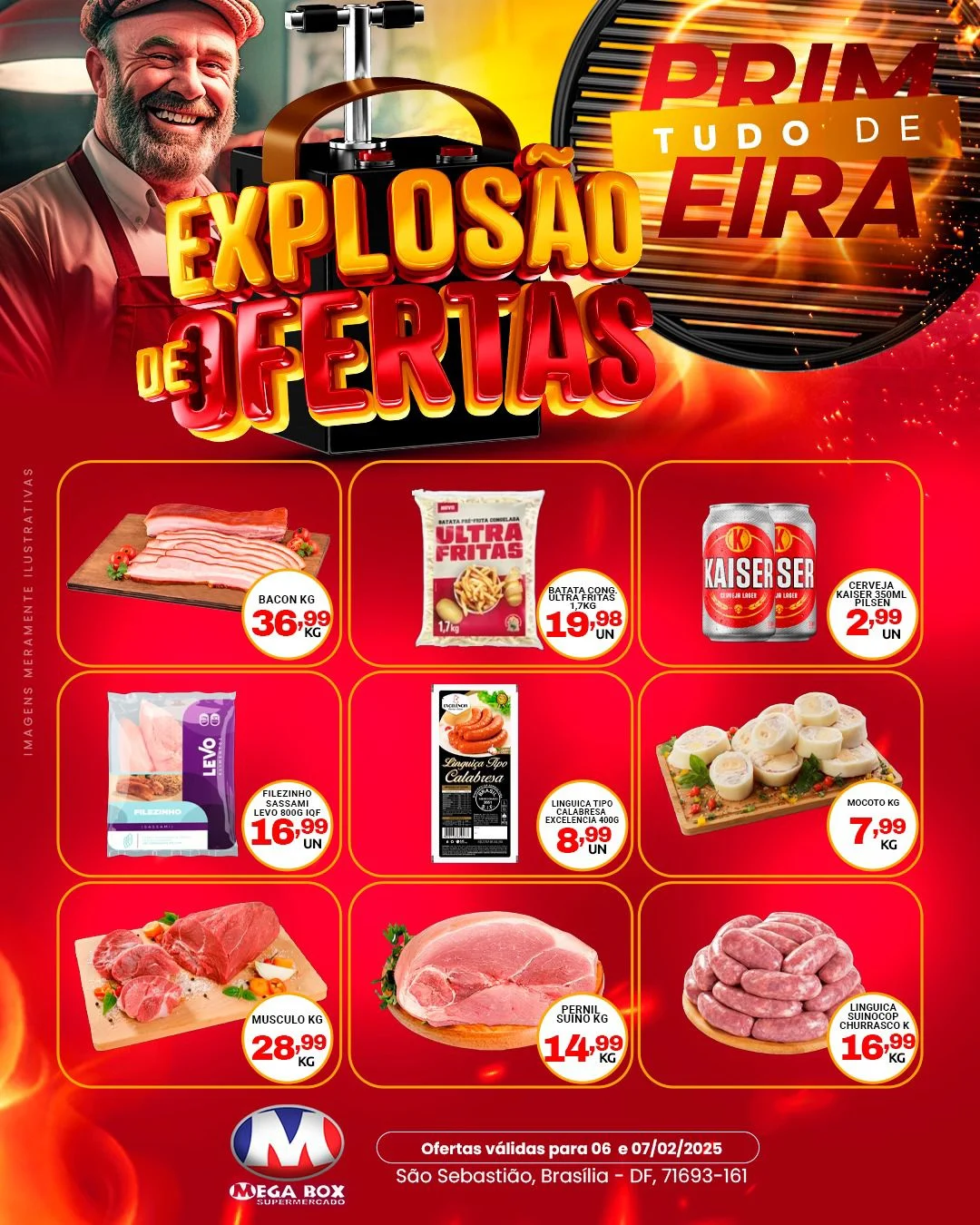 Ofertas supermercado mega box são sebastião df
