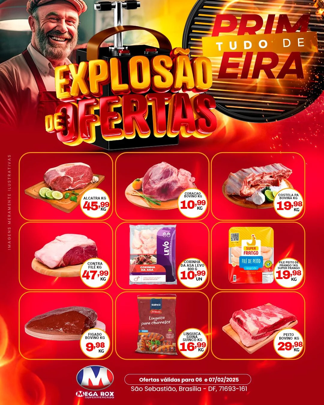 Ofertas supermercado mega box são sebastião df
