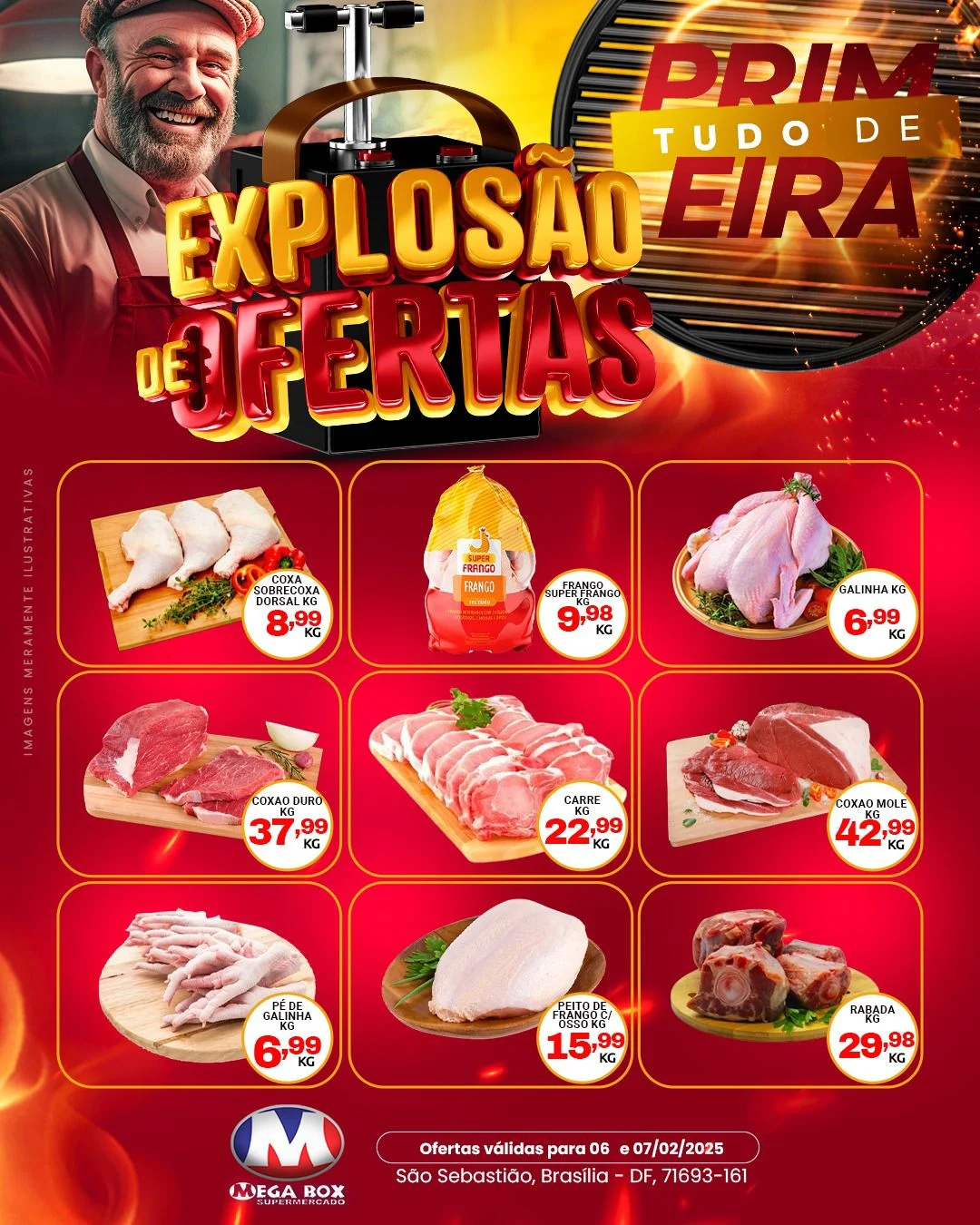 Ofertas supermercado mega box são sebastião df