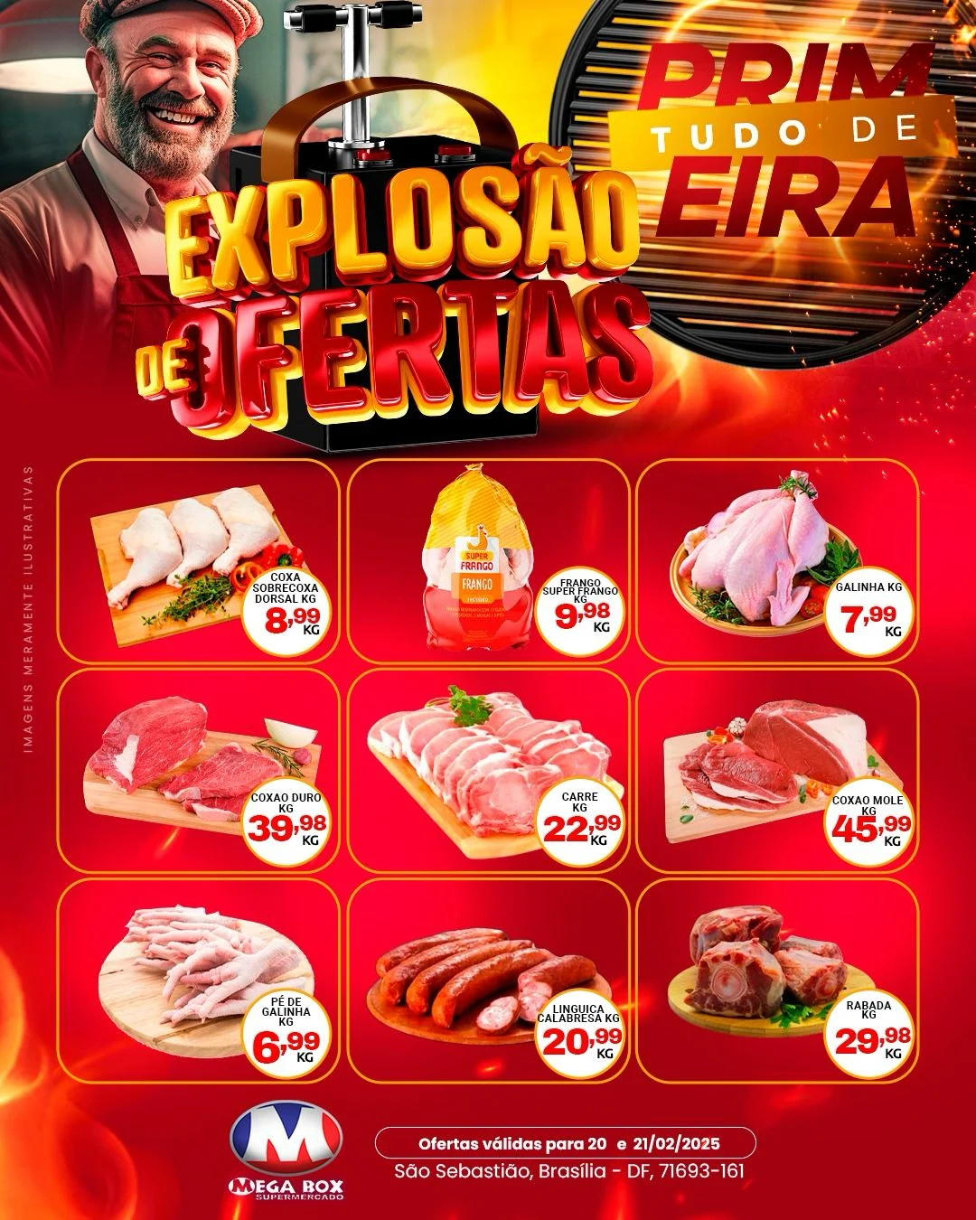 Ofertas supermercado mega box são sebastião df