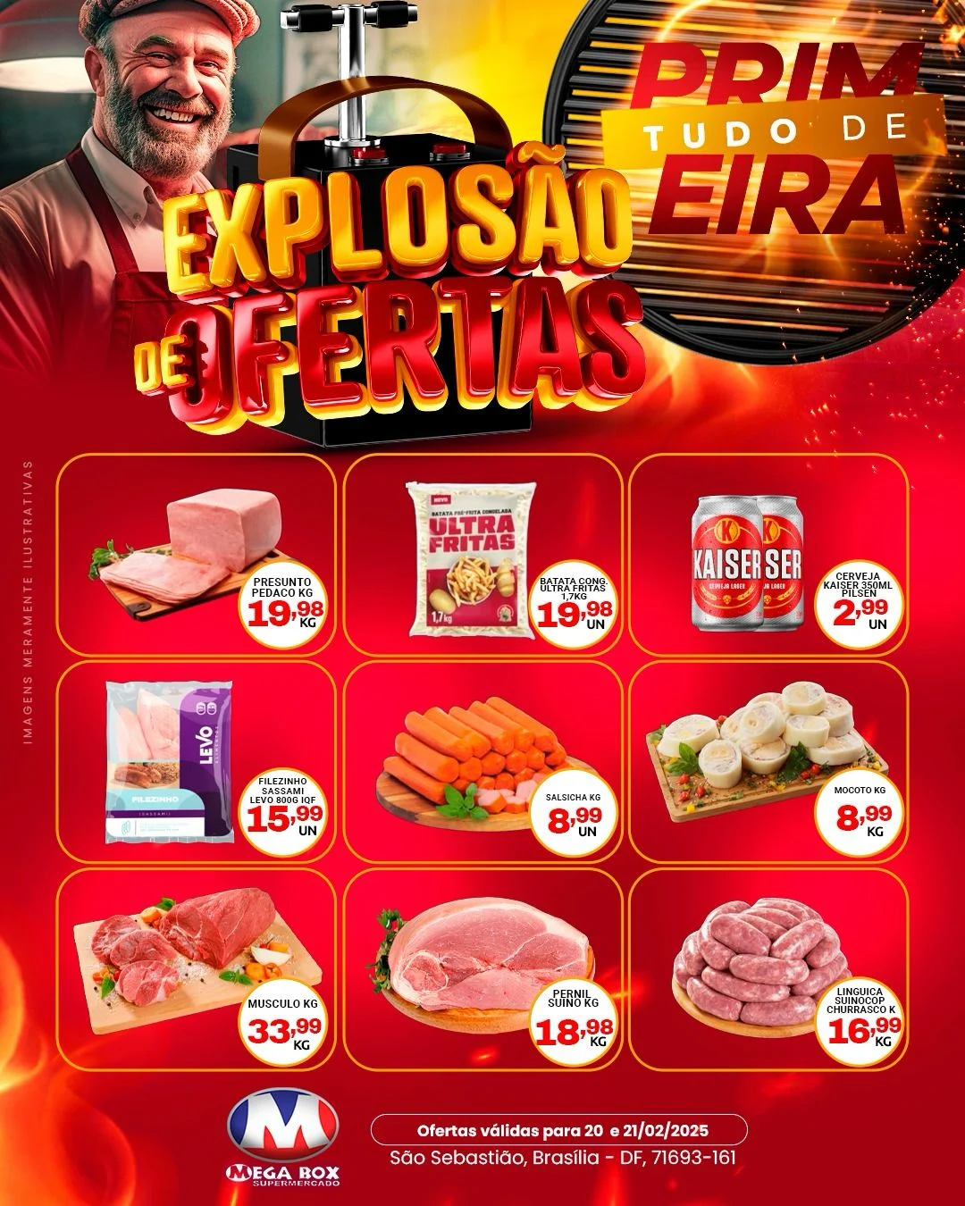 Ofertas supermercado mega box são sebastião df