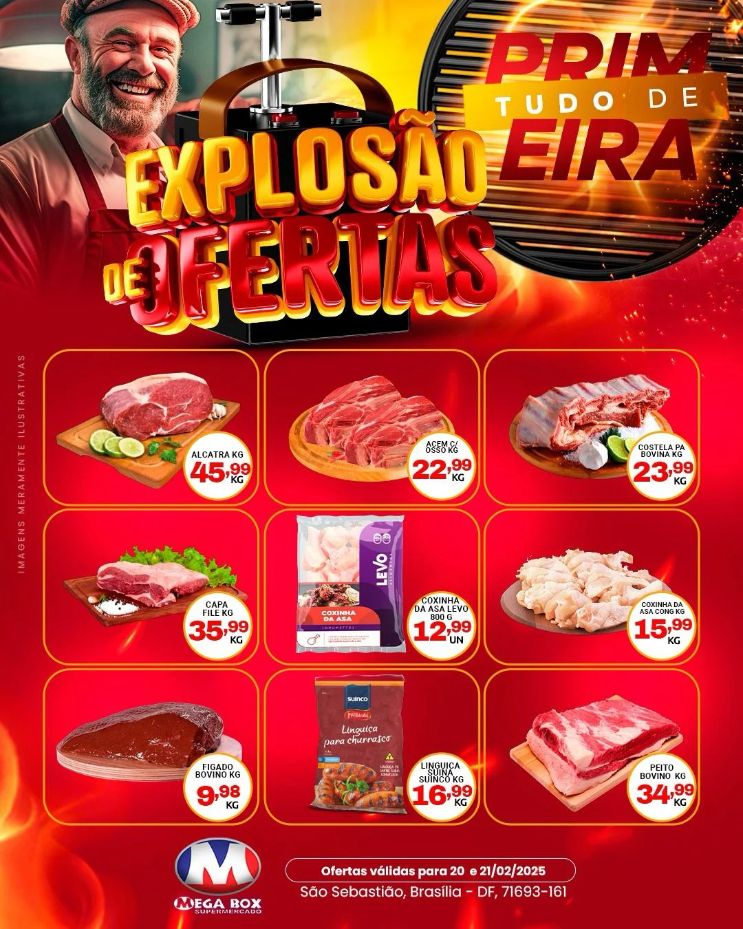 Ofertas supermercado mega box são sebastião df