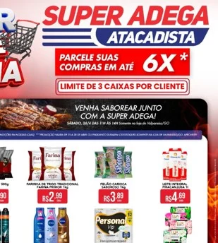 Ofertas atacadista super adega