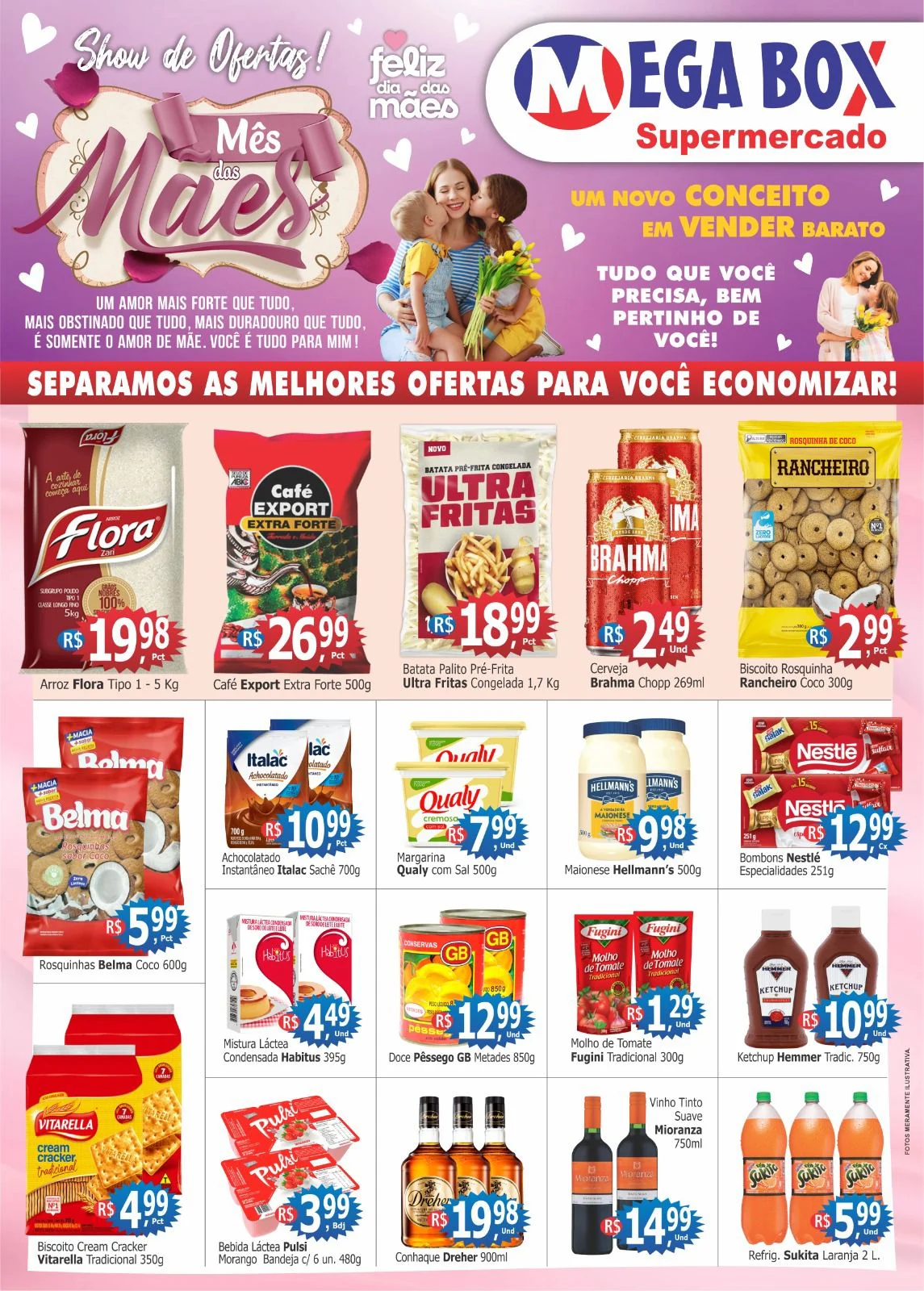Ofertas supermercado mega box são sebastião df