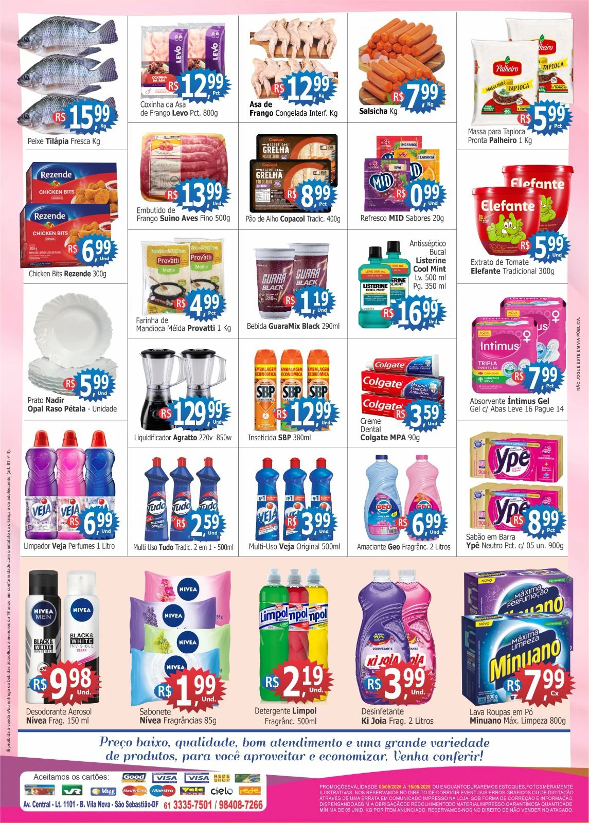 Ofertas supermercado mega box são sebastião df