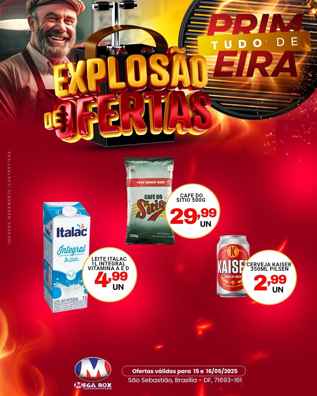 Ofertas supermercado mega box são sebastião df