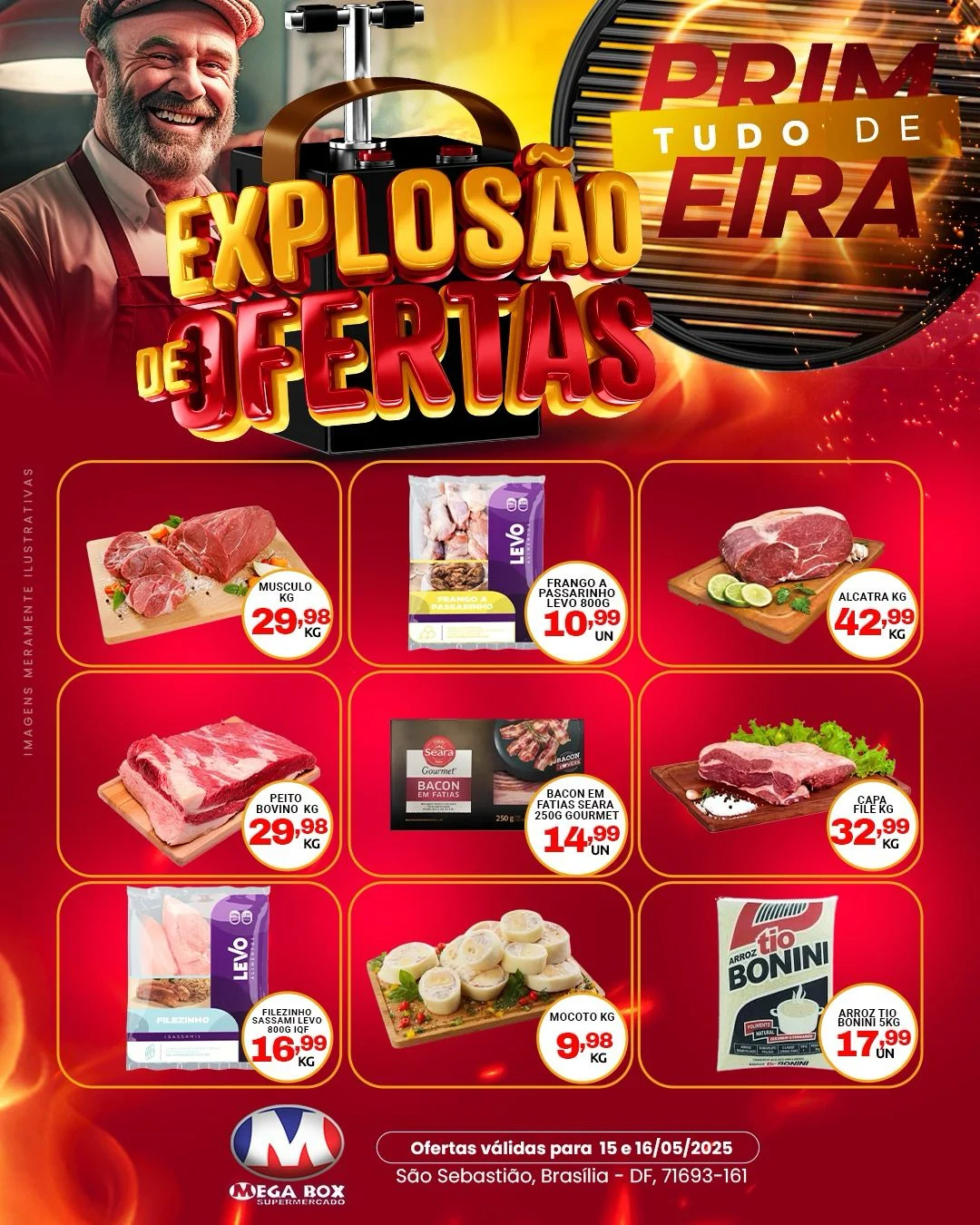 Ofertas supermercado mega box são sebastião df