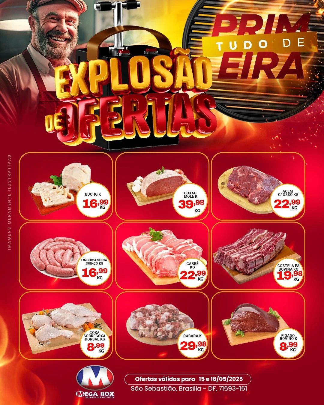 Ofertas supermercado mega box são sebastião df