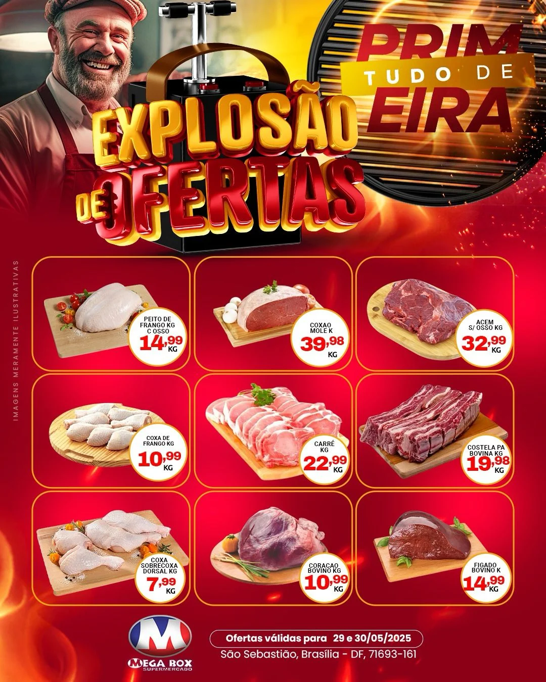 Ofertas supermercado mega box são sebastião df