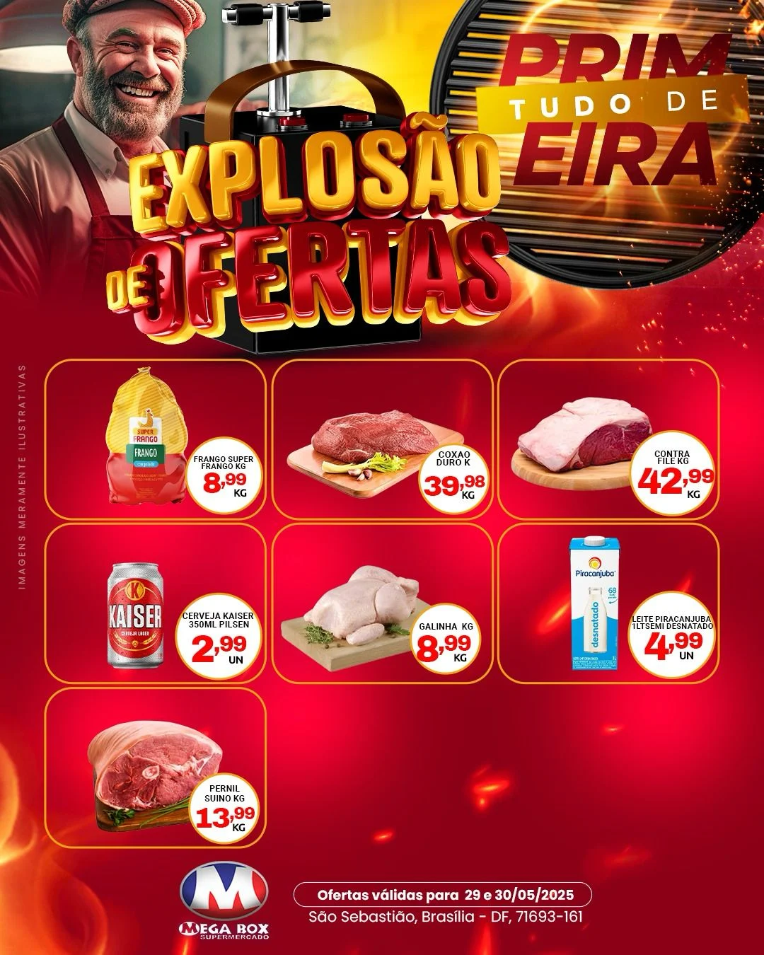 Ofertas supermercado mega box são sebastião df