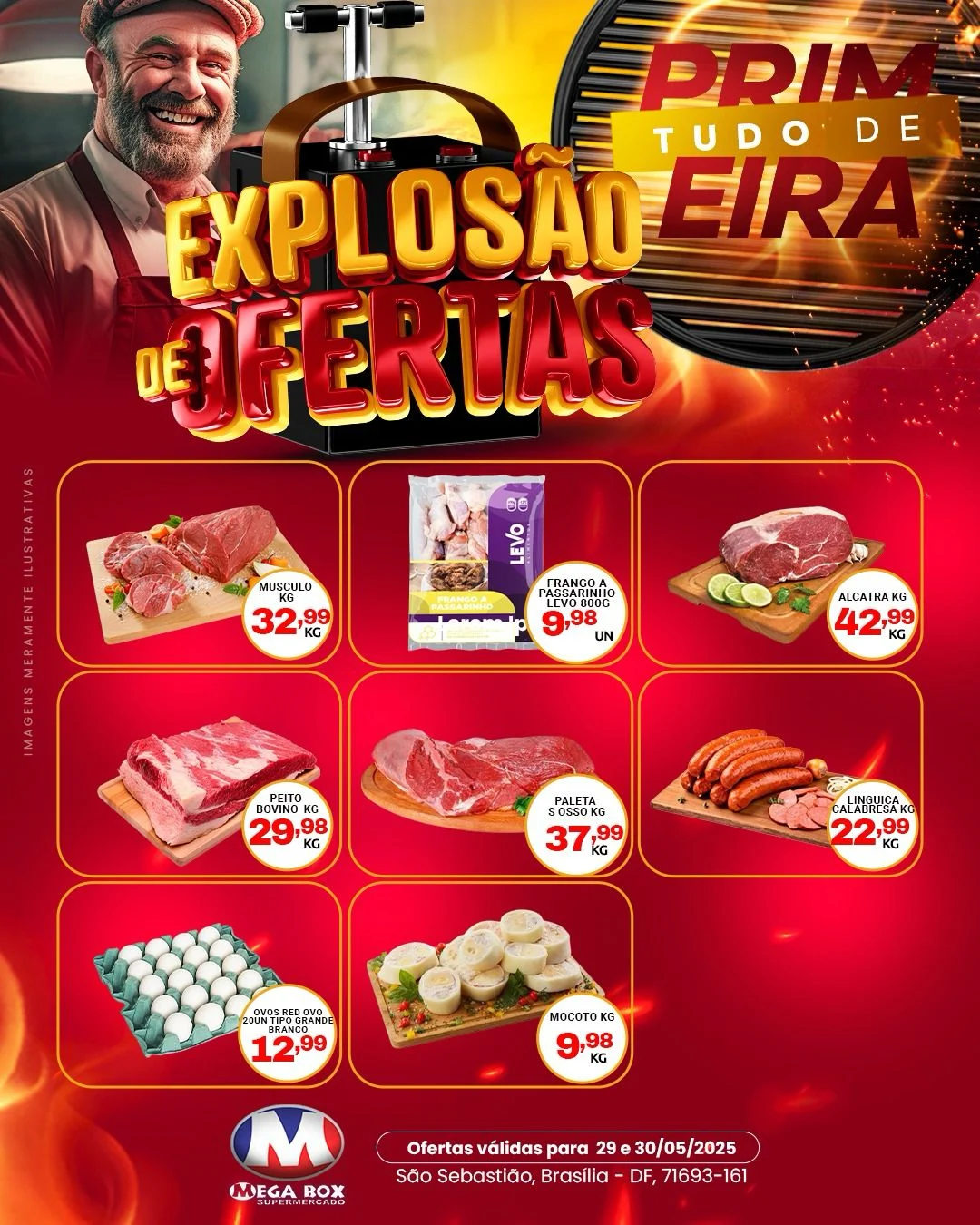 Ofertas supermercado mega box são sebastião df