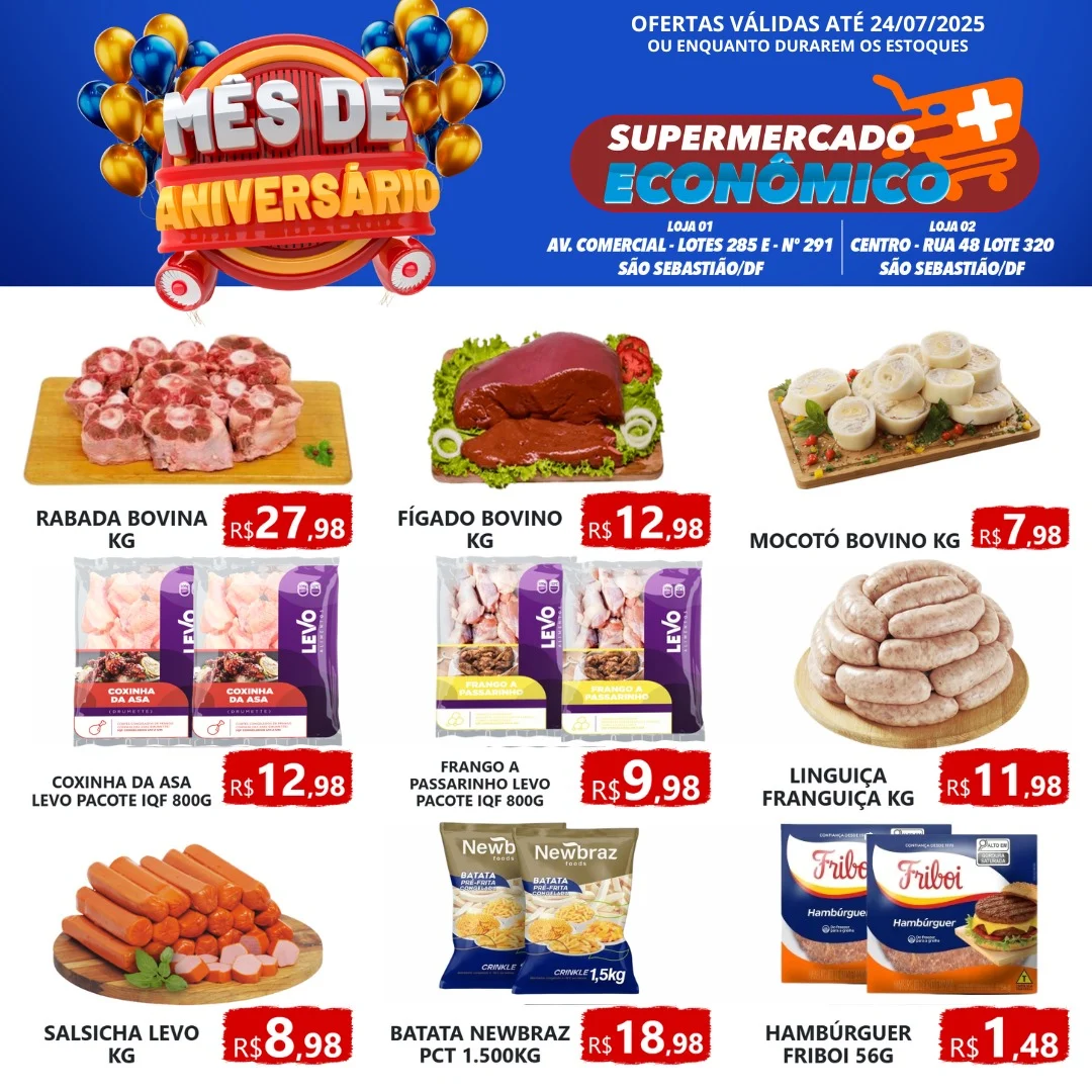 Ofertas supermercado mais econômico