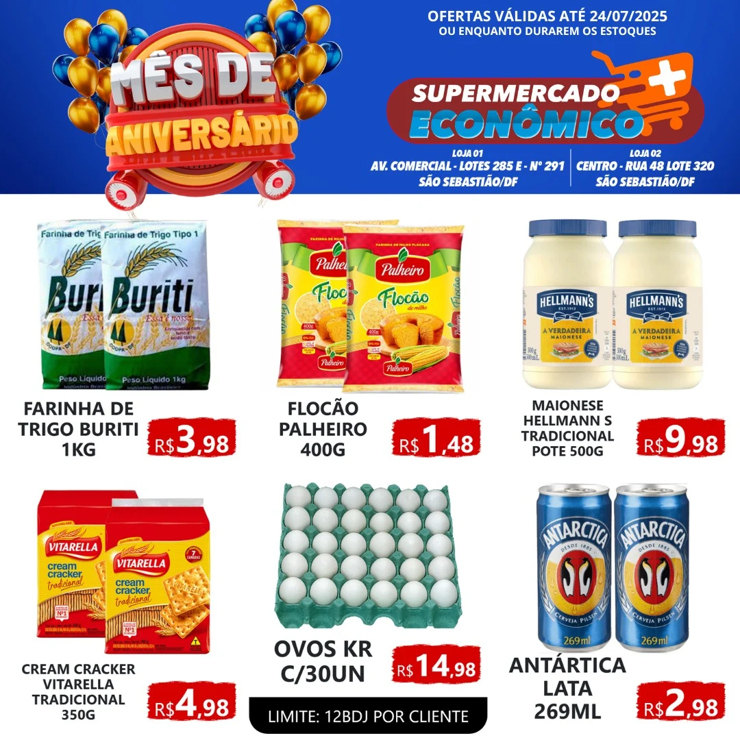 Ofertas supermercado mais econômico