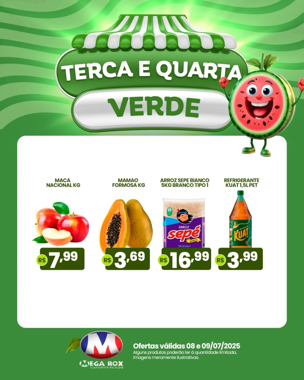 Ofertas supermercado mega box são sebastião df