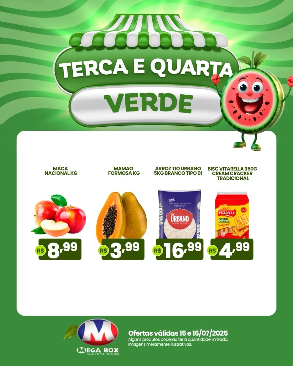 Ofertas supermercado mega box são sebastião df