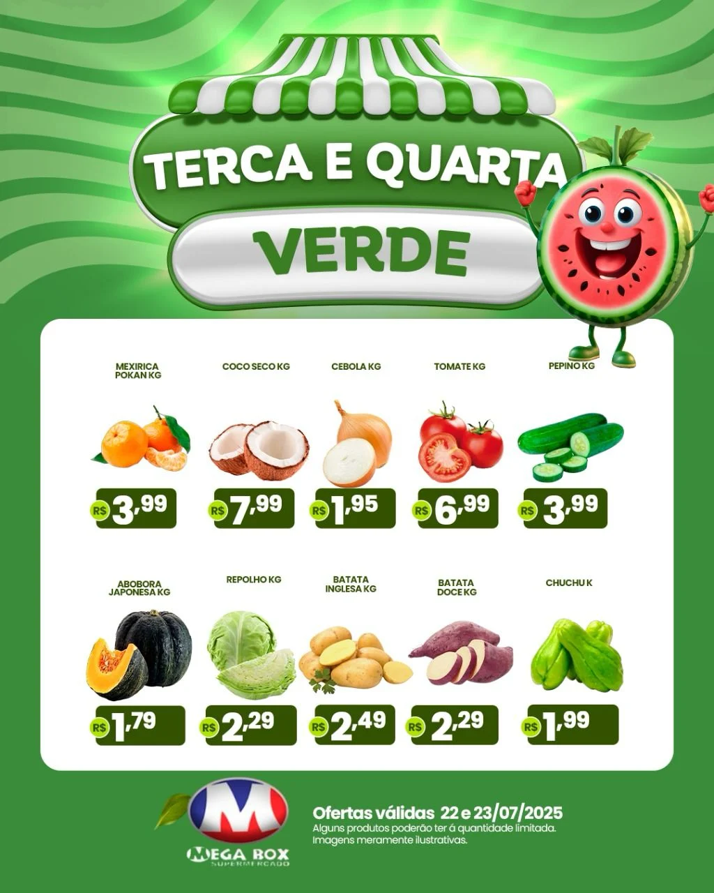 Ofertas supermercado mega box são sebastião df