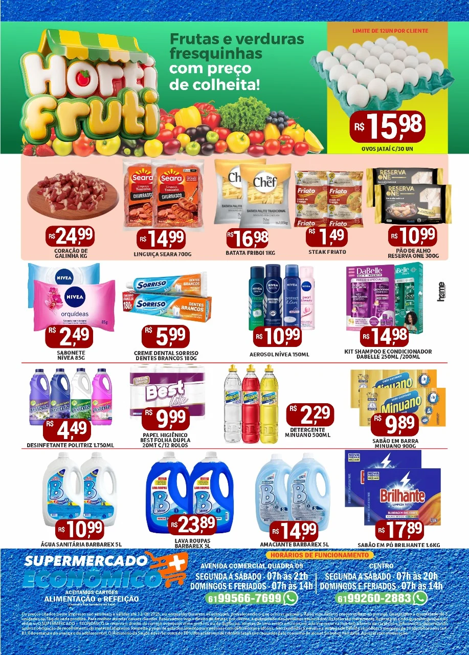 Ofertas supermercado mais econômico