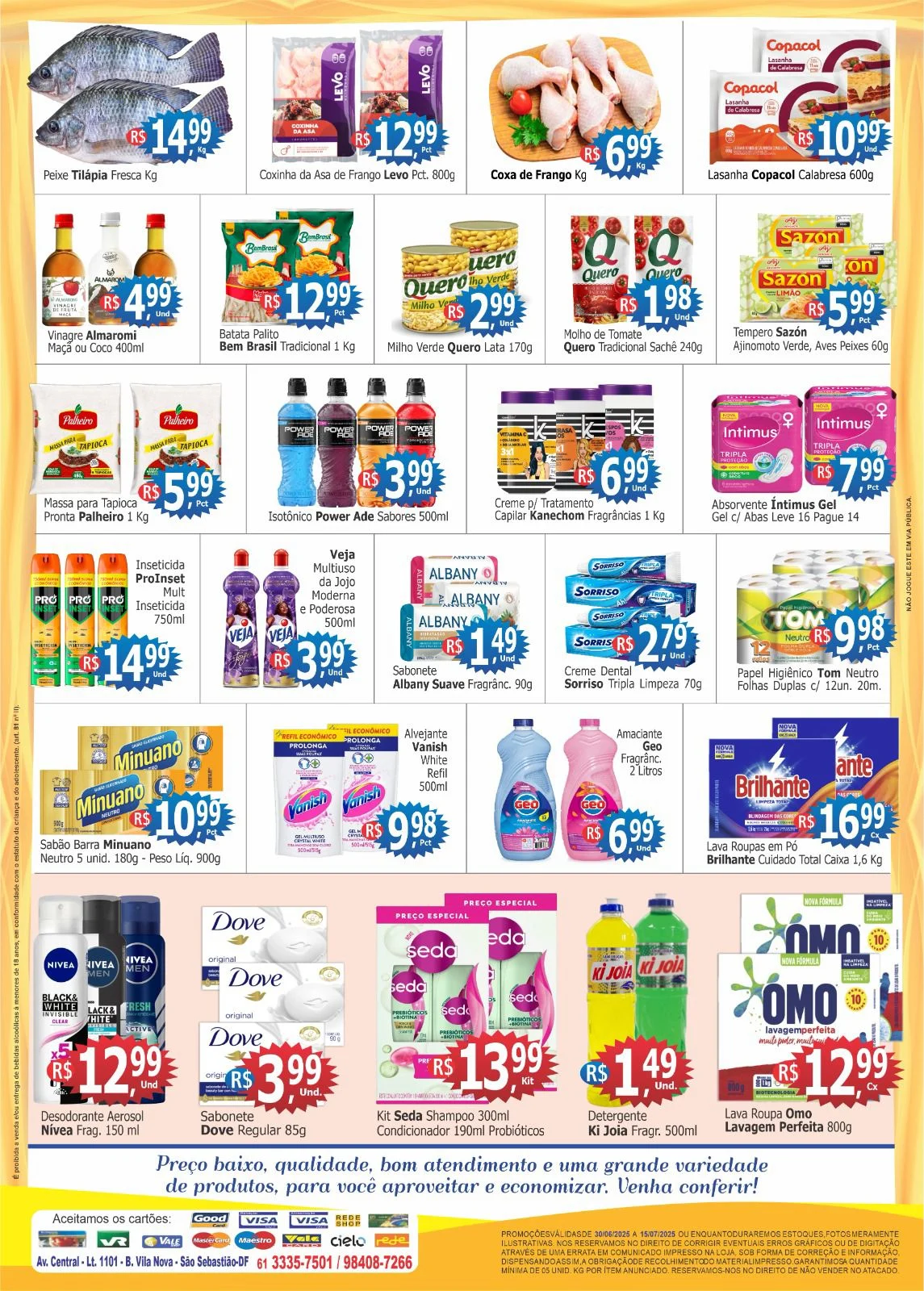 Ofertas supermercado mega box são sebastião df