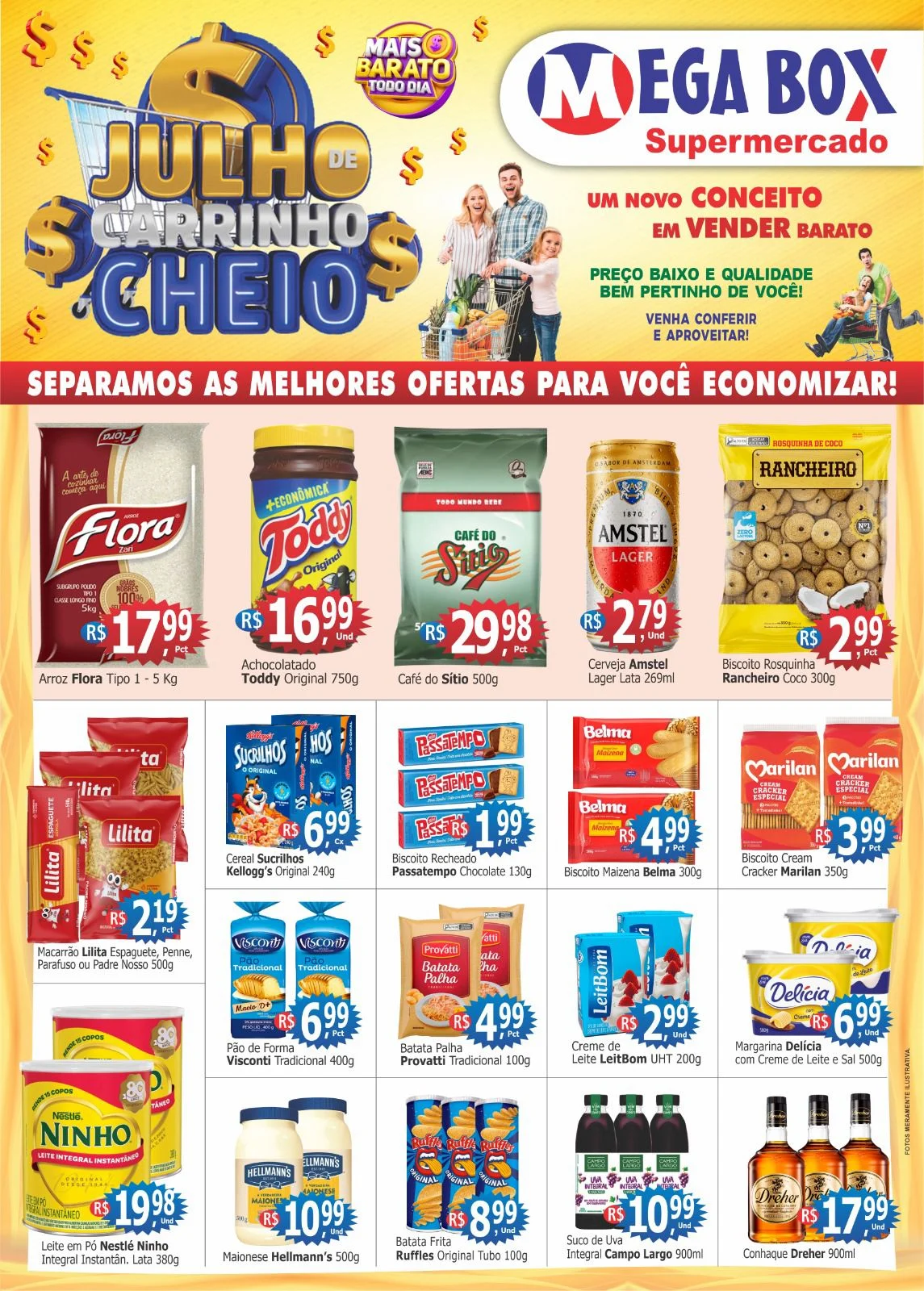Ofertas supermercado mega box são sebastião df