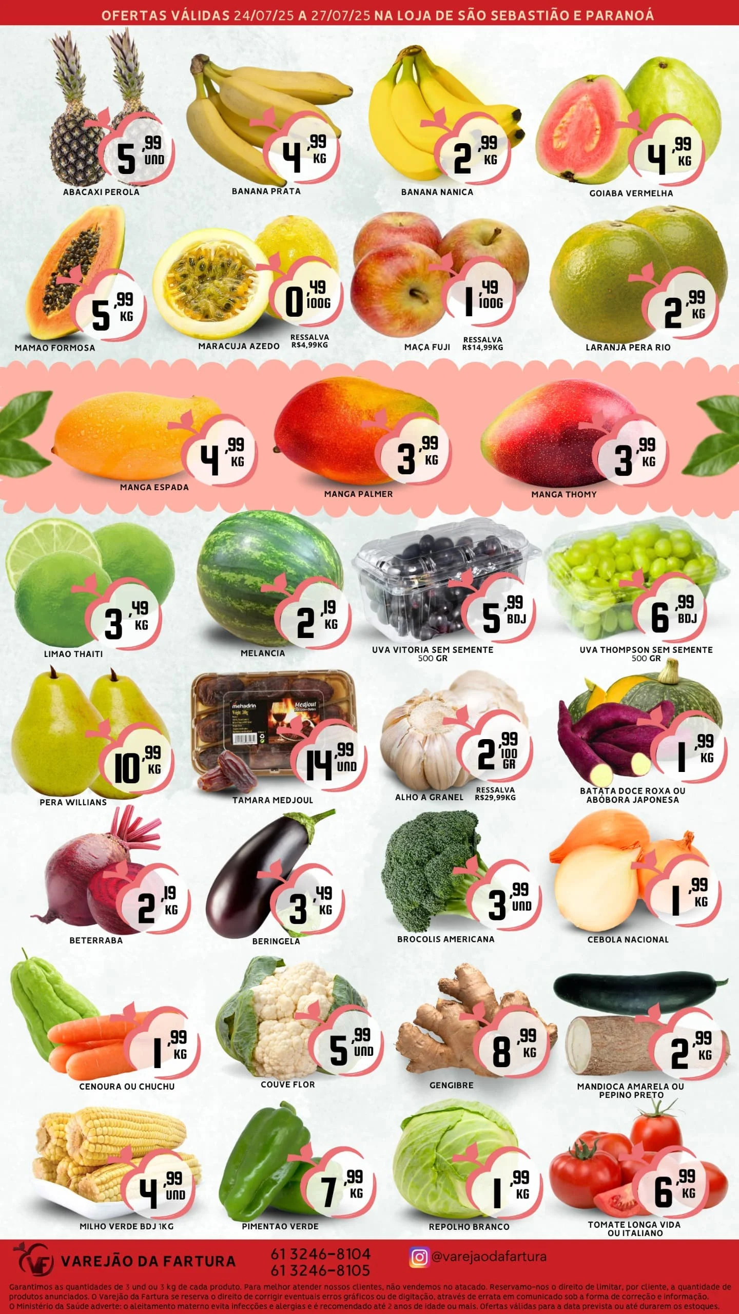 ofertas varejão da fartura