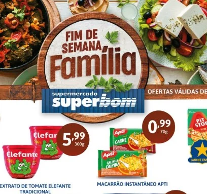 ofertas supermercado superbom