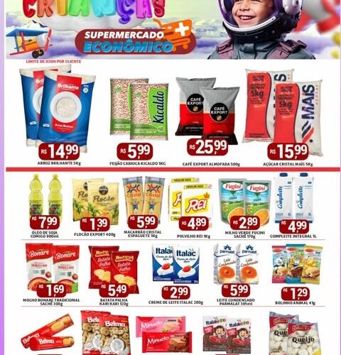 ofertas supermercado mais econômico