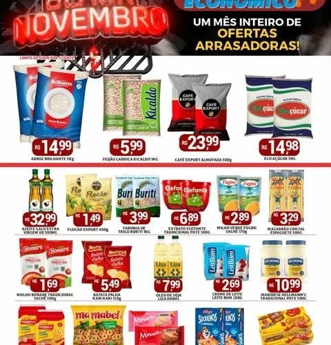 ofertas supermercado mais econômico