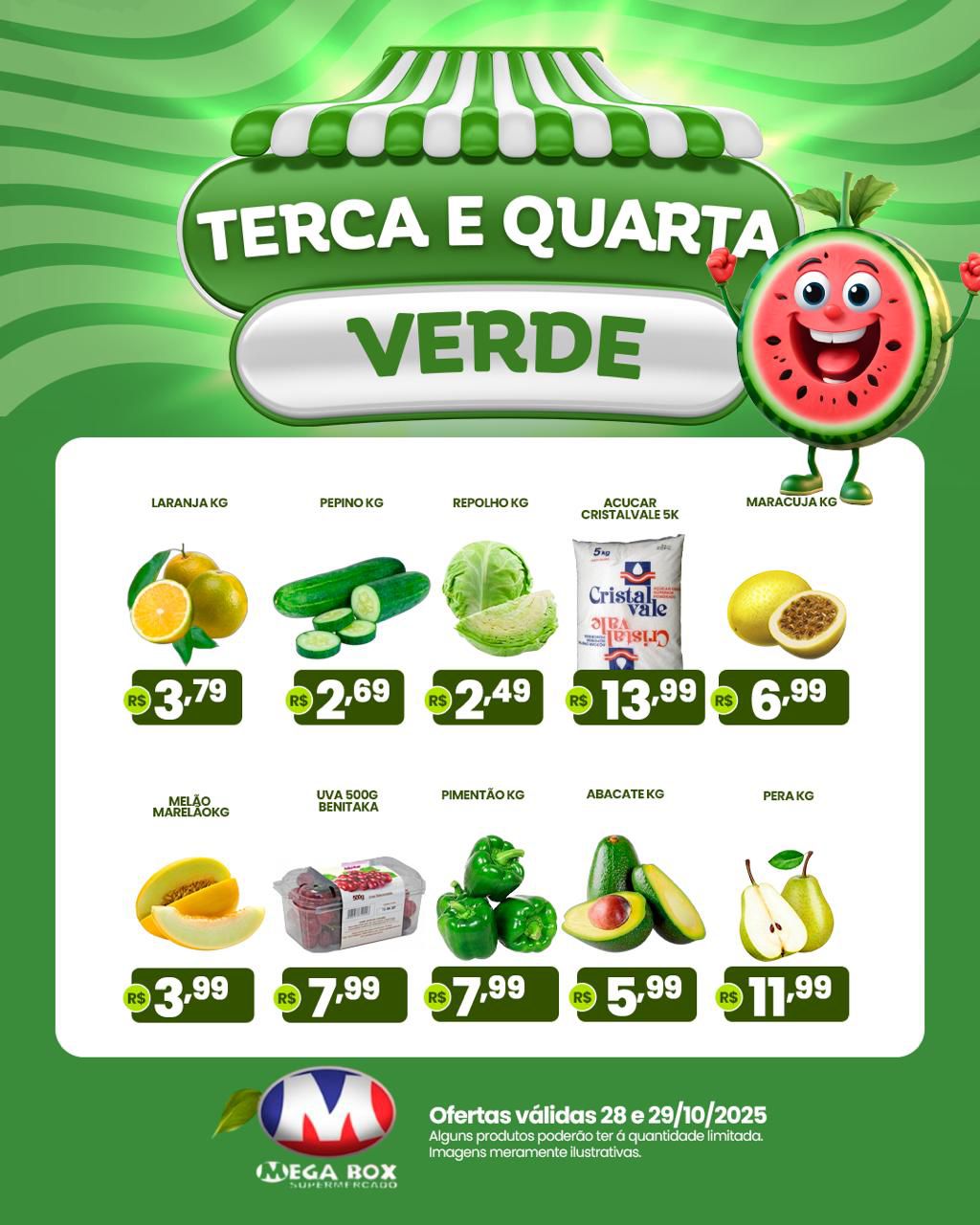 Ofertas supermercado mega box são sebastião df