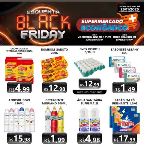 Ofertas supermercado mais econômico