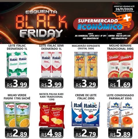 Ofertas supermercado mais econômico