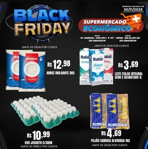 Ofertas supermercado mais econômico