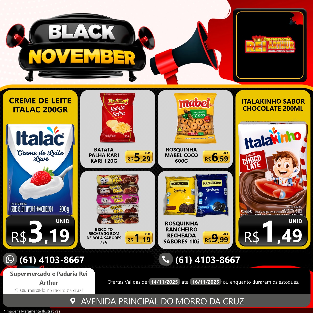 Ofertas Supermercado Rei Arthur