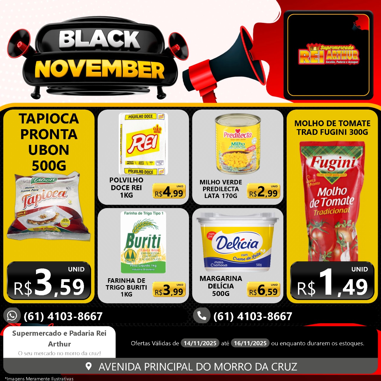 Ofertas Supermercado Rei Arthur