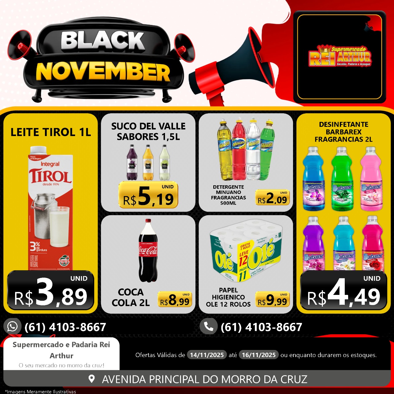 Ofertas Supermercado Rei Arthur