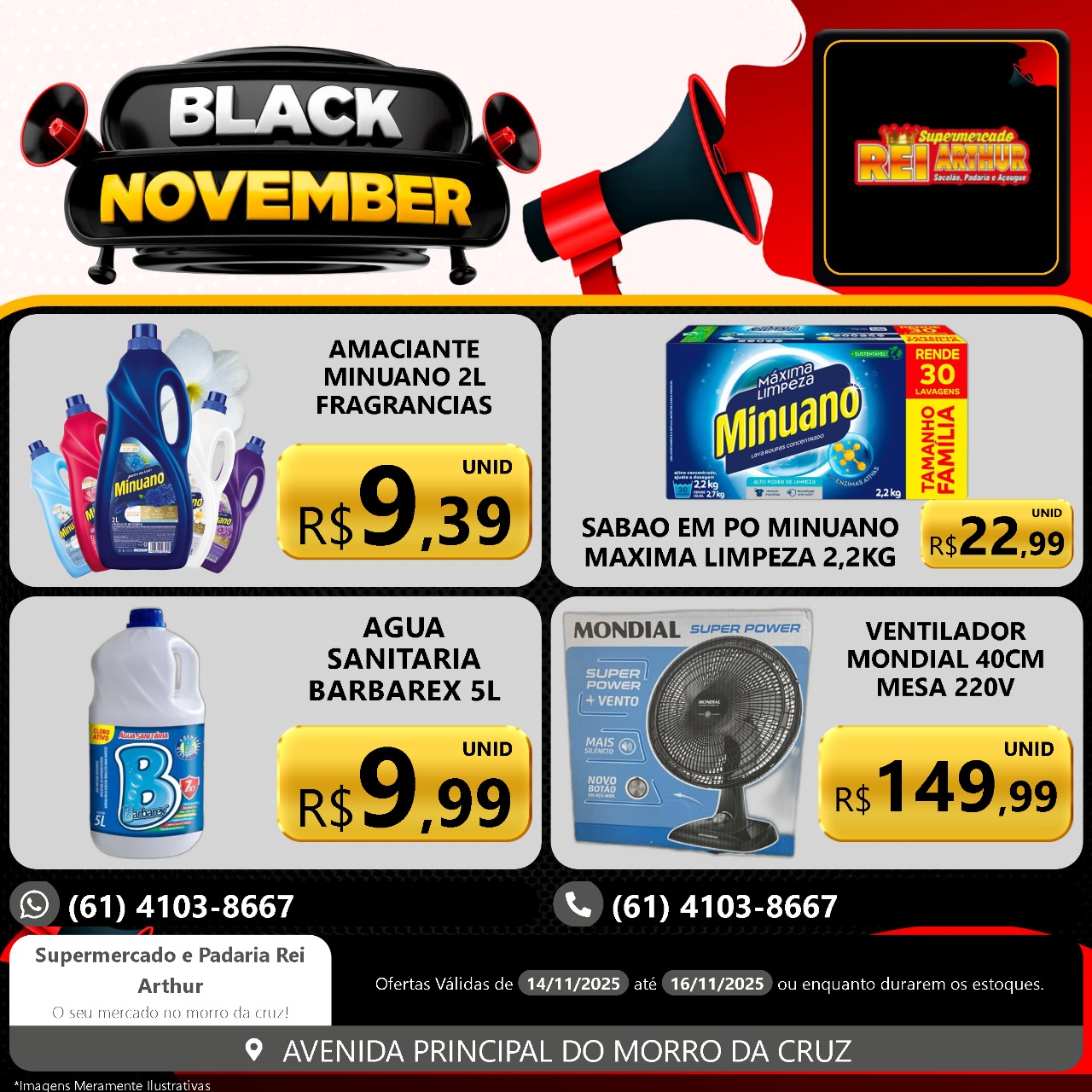 Ofertas Supermercado Rei Arthur